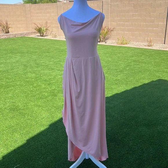 babyonline dress bridesmaid Elegant Chiffon Bridesmaid Dresses Summer A Line Long Wedding Guest Pa –  Bridetobe.it